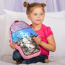 Load image into Gallery viewer, Adora Flip-Out! Sequin Plush Pillow - Play Ice Cream
