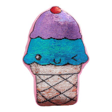 Load image into Gallery viewer, Adora Flip-Out! Sequin Plush Pillow - Play Ice Cream
