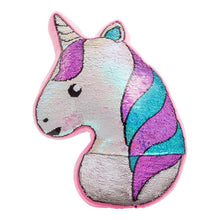 Load image into Gallery viewer, Adora Flip-Out! Sequin Plush Pillow - Play Unicorn
