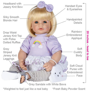 Adora ToddlerTime Doll Over The Rainbow