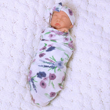 Load image into Gallery viewer, Sweet Swaddlers: Sleeping Lilac
