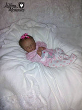 Load image into Gallery viewer, OOAK Reborn Twin - Ashley Asleep by Debra Jadick
