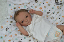 Load image into Gallery viewer, OOAK Reborn Twin - Ashley Awake by Debra Jadick
