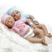 Load image into Gallery viewer, Tiny Twin Boy - 100% Vinyl &amp; Anatomically Correct!
